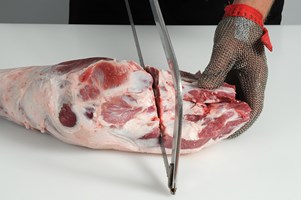 Leg Joints – Whole Leg (D) Meat Cut Spec Step 2
